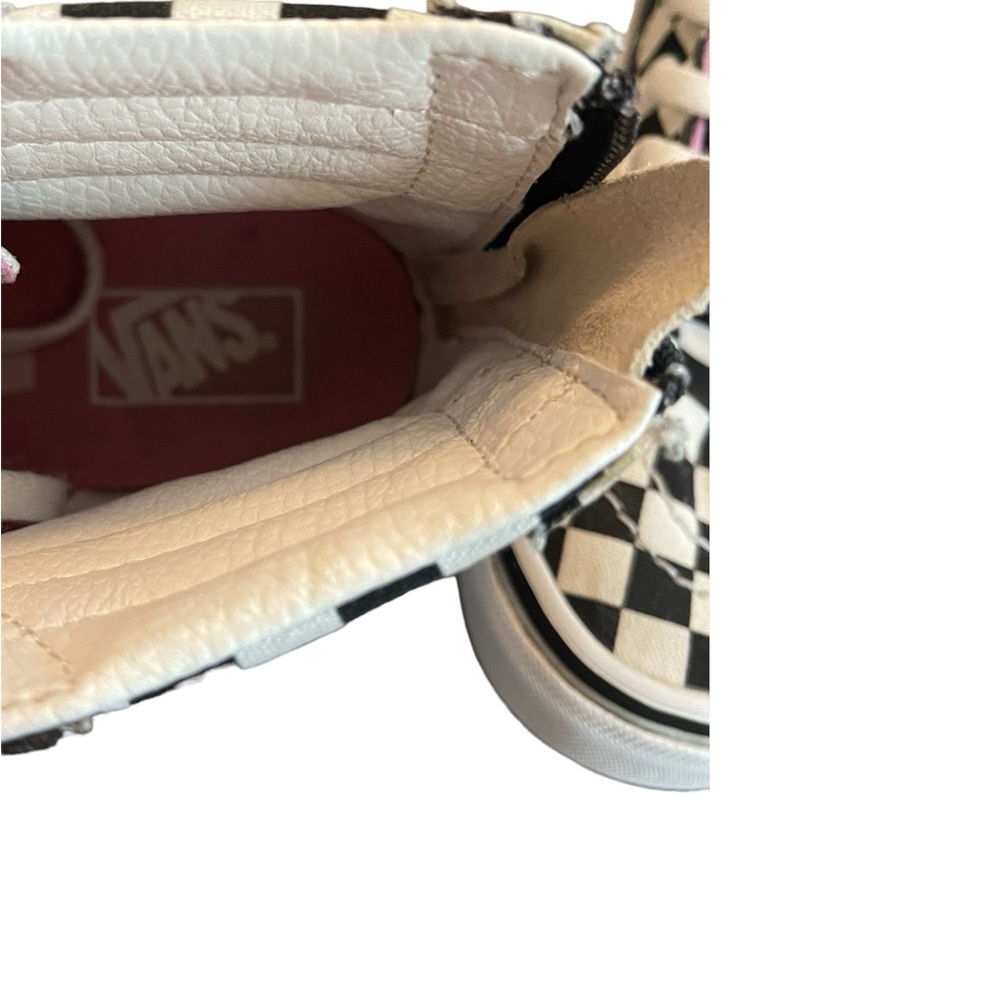 Vans SK8 HI Candy Hearts Black, Checkered, size 2 girls - Picture 8 of 10